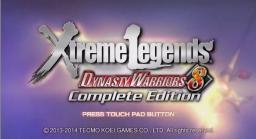 Dynasty Warriors 8: Xtreme Legends - Complete Edition Title Screen